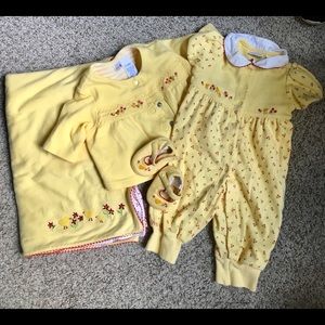 Gymboree little chicks matching set